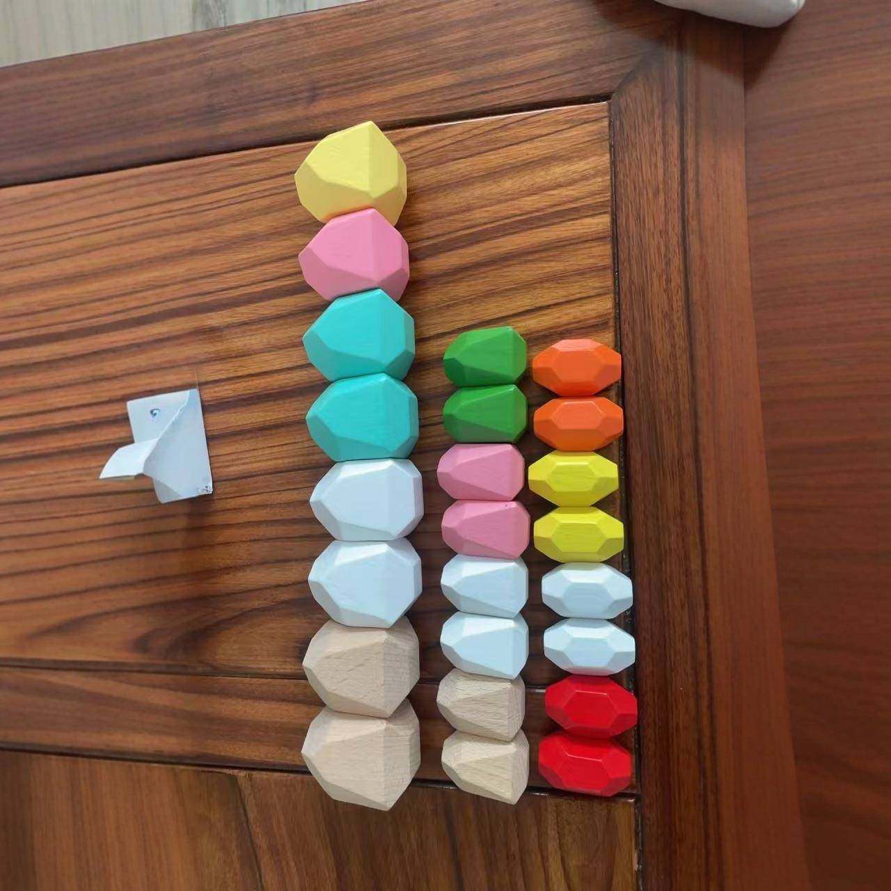 新品木制彩色榉木石头叠叠乐热销幼儿童益智思维创意拼搭积木玩具,纺织面料/辅料/配套,纺织机械配件,淘宝优惠券,粉丝福利购,淘宝优惠卷