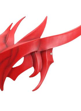 游戏英雄联盟永恩面具狂刃战士面罩恶魔树脂面具红色脸谱封魔剑魂