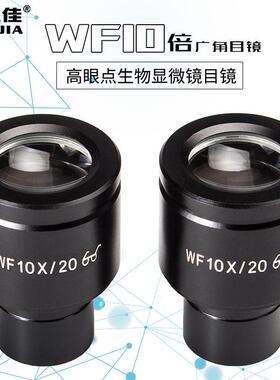 凤佳高眼点10倍广角目镜生物显微镜WF10X/20目镜直径23.2mm