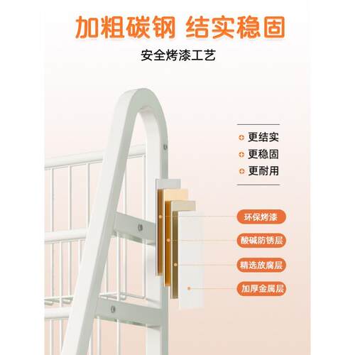书架儿童绘本架家用宝宝小型书柜简易移动多层置物架落地玩具收纳