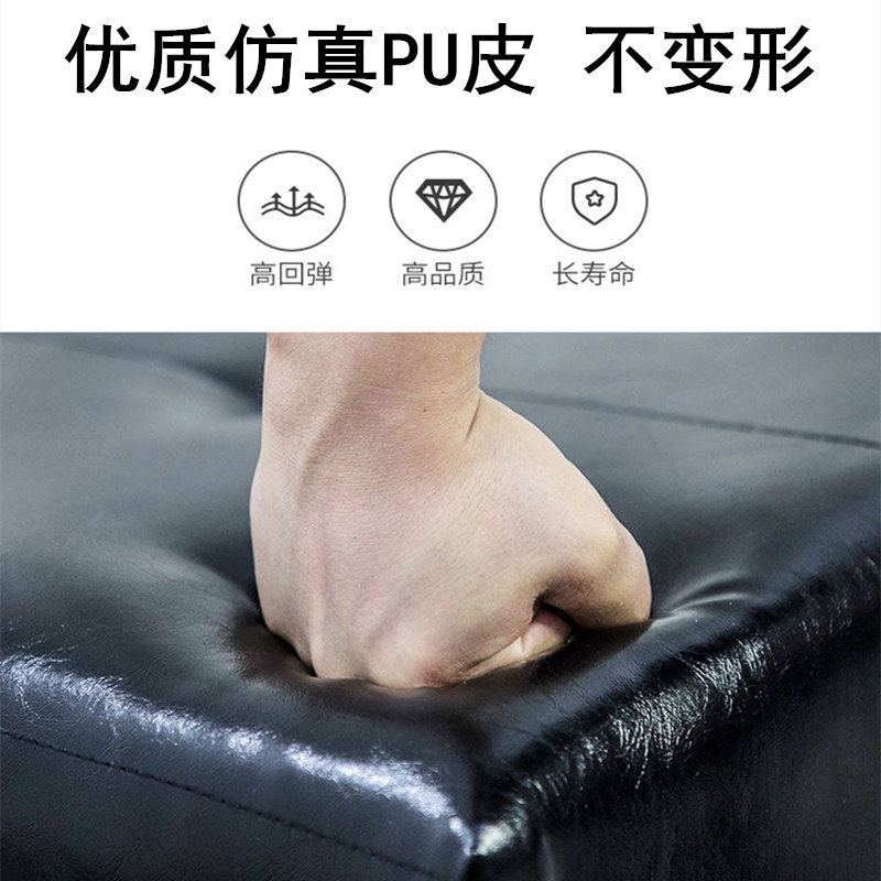 1.8米皮面沙发多功能折叠睡觉皮质小户型坐卧两用简V易布艺沙发床