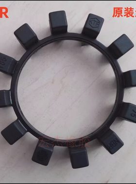 T5 垫弹5二减震轴性胶橡胶65512径连角胶十联轴器体外圈缓冲梅花