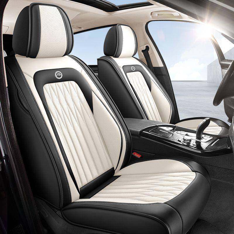 全包围加厚透气纳帕皮四季通用汽车坐垫男女时尚商务座椅