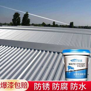 彩钢瓦翻新漆免除锈防锈防腐防水涂料厂房金属铁锈转化剂油漆