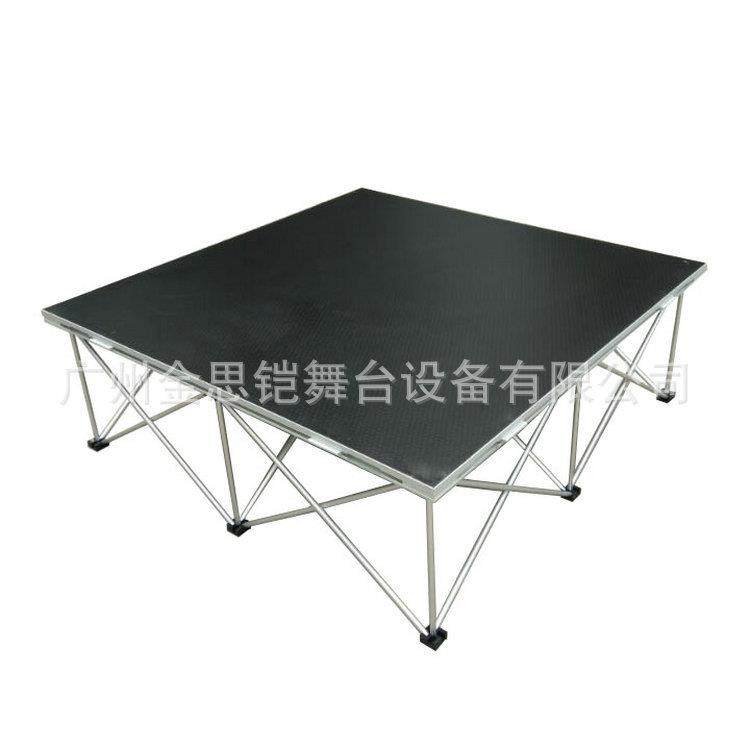 大型婚庆亚克力拉网舞台T台活动舞台户外演出玻璃舞台升降快装台