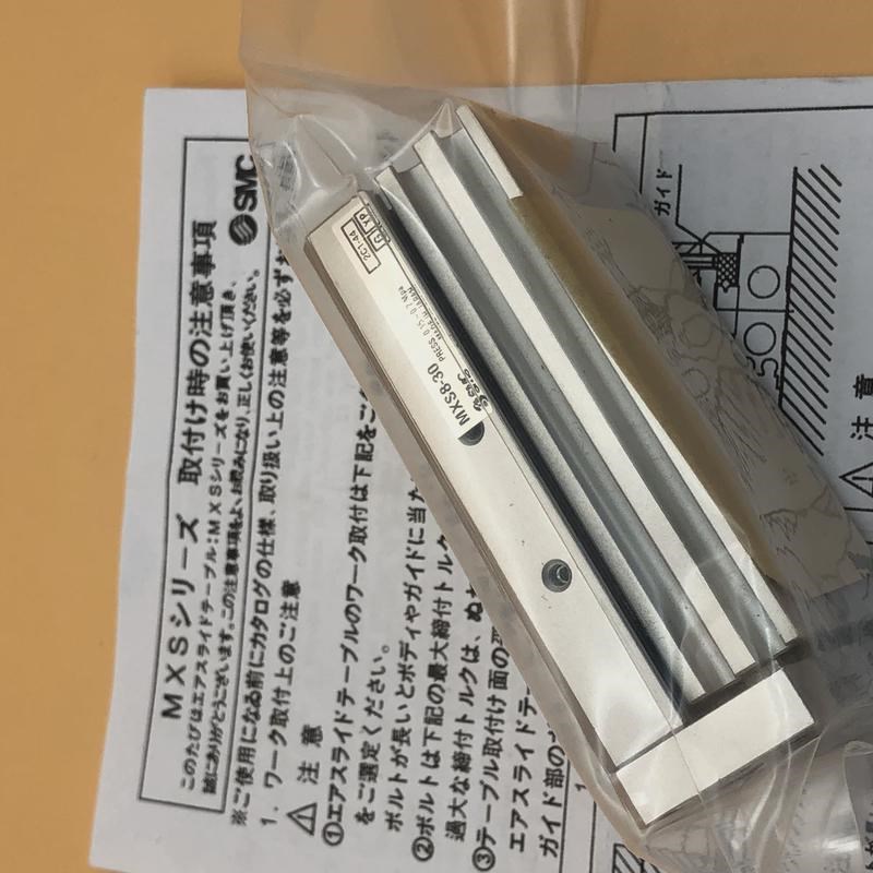 SMC全新原装 MXS20L-10AT/BT/CT/AS/BS/CS/ABC十字滚柱型滑台气缸
