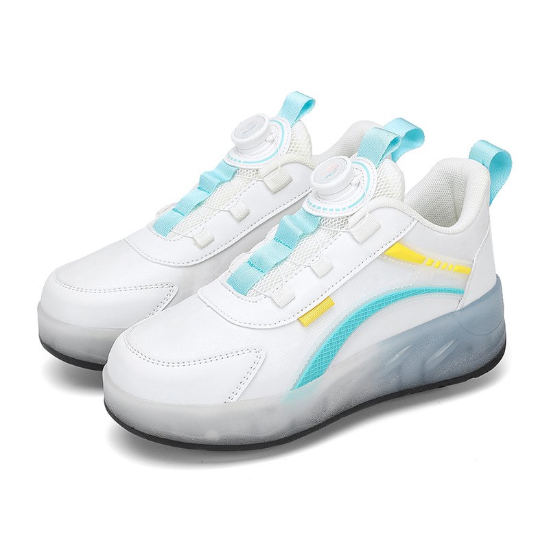 儿童暴走鞋男童轮滑四轮爆走鞋学生隐形成人溜冰鞋双轮女童滑轮鞋