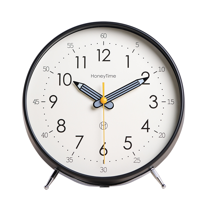 桌面时钟摆台式座钟家用台钟钟表摆件摆放式客厅静音新款2023摆钟