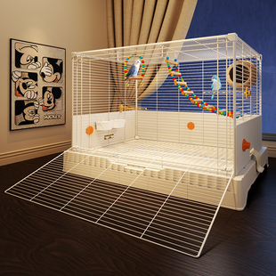 鸟笼鹦鹉笼子专用新型防溅虎皮玄凤牡丹小太阳特大号家用豪华别墅
