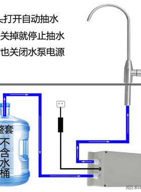 华律抽水机 抽水龙头2分水龙头洗菜盆桶装水抽水器厨房加水器水泵