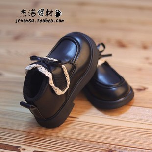 女宝靴子冬季2-3-4-5-8岁大棉鞋加绒二棉短靴女宝宝女童公主棉靴