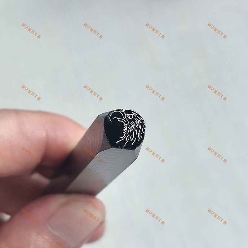 雷鸟高桥鹰钢印錾子套装打金银首饰专用工具吉言钢印字模支持定制