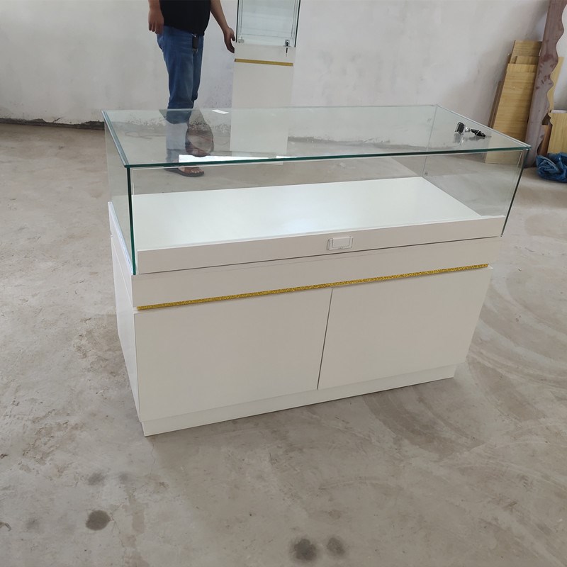 珠宝玻璃展示柜博物馆古董玉器展览柜手办模型艺术品展示柜台