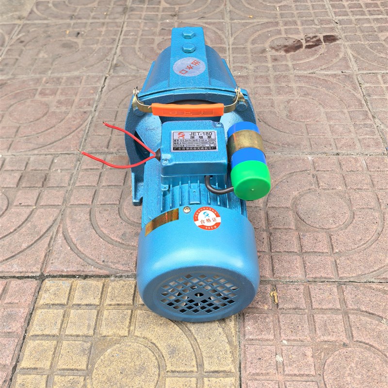 JET-180深吸泵自吸清水泵肇庆天成电机厂 自吸家用泵增压泵抽水泵