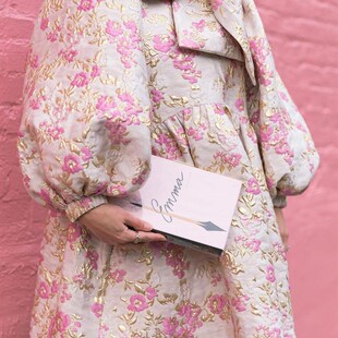 连衣裙女冬21 长袖灯笼袖蓬蓬裙公主裙重工立体浮雕提花a字裙冬季