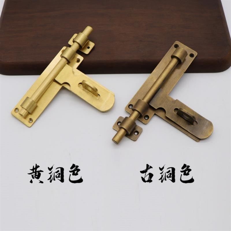 农村外院大门锁农村自建房大门门锁门插栓老式老款木门锁双开门闩