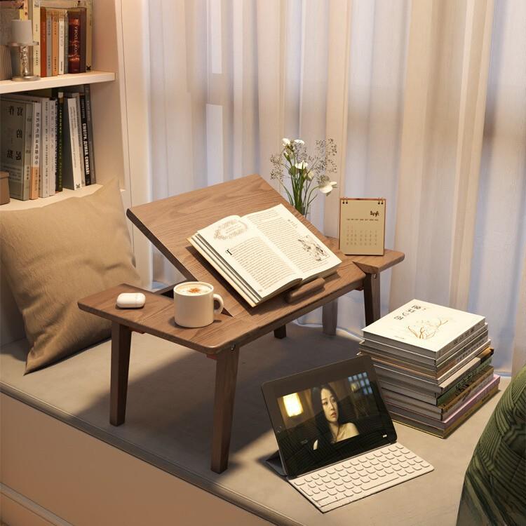 网红阁实木飘窗桌欧式榻榻米茶桌家用茶几炕几床上炕桌折叠小桌子