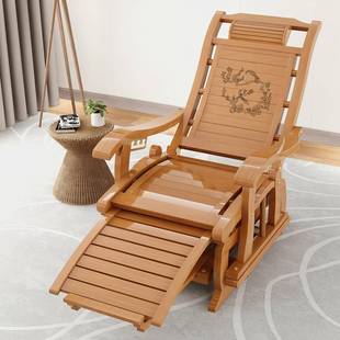 批摇椅躺椅大人阳台家用午休休闲成人懒人午睡老人凉椅客厅坐躺两