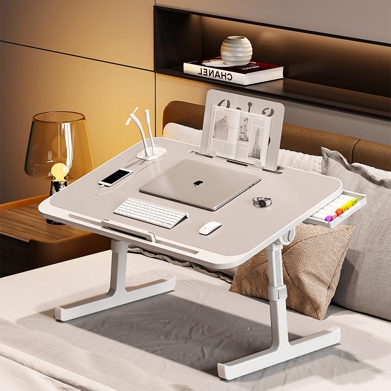床上学习桌电脑桌可折叠可升降可移动家用宿舍懒人神器小桌子