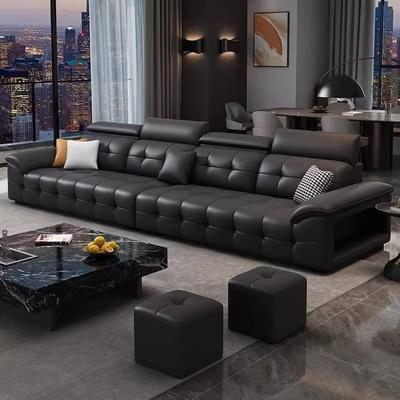 意式极简劳伦斯沙发沙发钢琴客厅小户型简约现代新款直排沙发