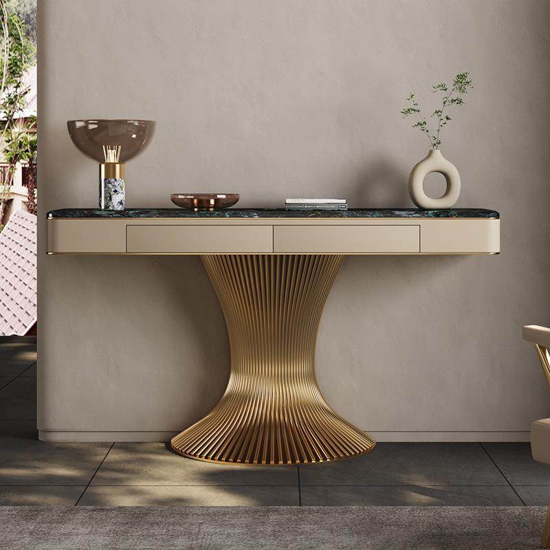 轻奢玄关桌子靠墙条案后现代简约不锈钢大理石玄关台走廊玄关柜,鲜花速递/花卉仿真/绿植园艺,割草机/草坪机,淘宝优惠券,粉丝福利购,淘宝优惠卷
