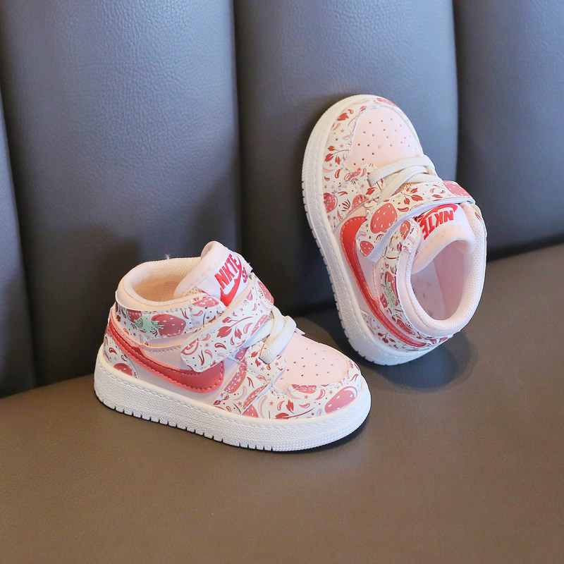 宝宝鞋子童鞋女童板鞋儿童春秋款一岁加绒小童高帮鞋运动女宝秋冬,童鞋/婴儿鞋/亲子鞋,板鞋,淘宝优惠券,粉丝福利购,淘宝优惠卷