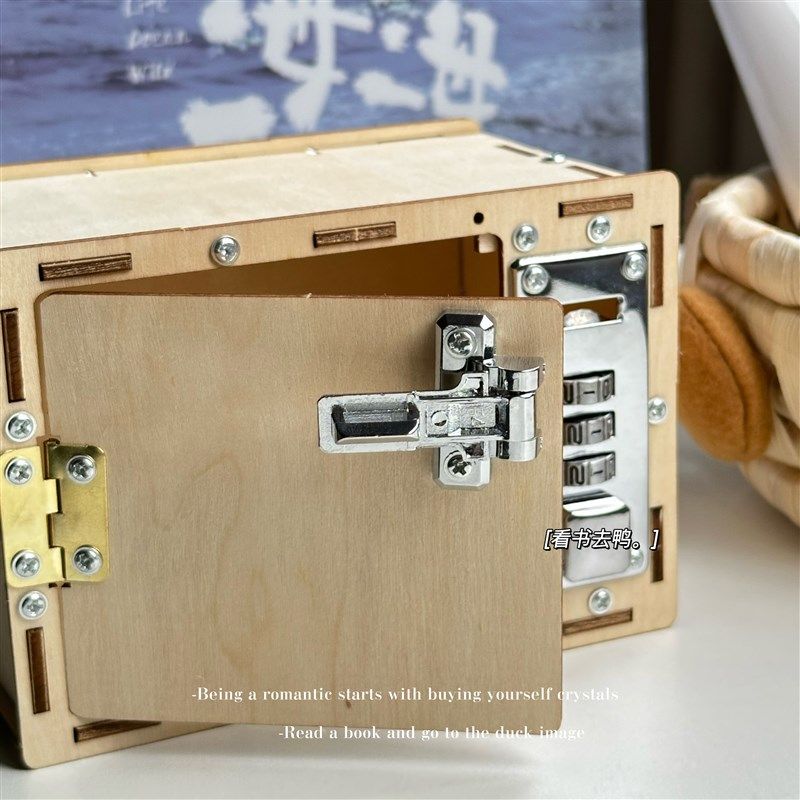 无聊了 制作一个保险柜藏点私房钱创意DIY手工机械密码箱礼物,饰品/流行首饰/时尚饰品新,摆件,淘宝优惠券,粉丝福利购,淘宝优惠卷