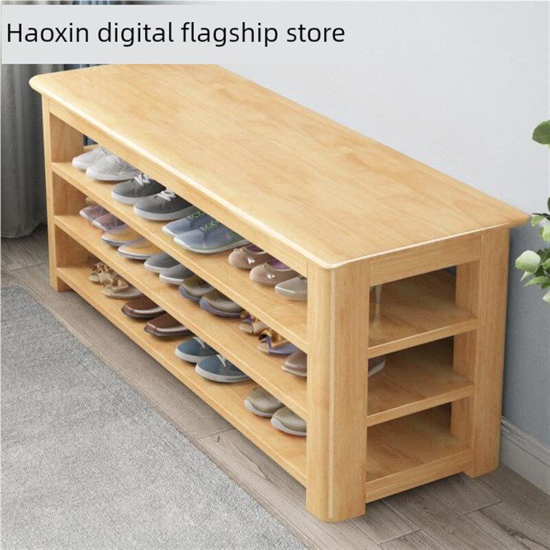 好心健实木门口换鞋凳可坐鞋柜装储物台简易入口35型宽鞋架,3C数码配件,直播专用支架,淘宝优惠券,粉丝福利购,淘宝优惠卷