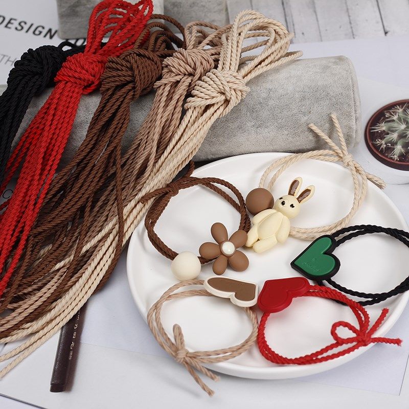 2.5mm奶茶色系螺旋皮筋diy发绳材料高弹力手工自制发圈头绳配件,饰品/流行首饰/时尚饰品新,绳,淘宝优惠券,粉丝福利购,淘宝优惠卷