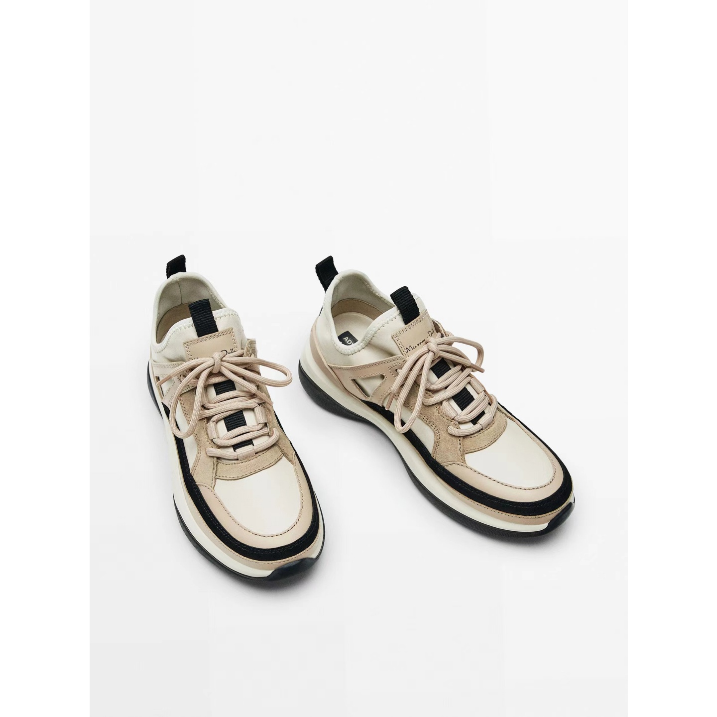 MD女鞋2025新款厚底增高老爹鞋