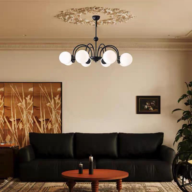 北欧轻奢法式美式客厅现代简约复古艺术卧室餐厅设计师灯具吊灯