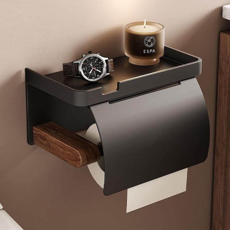 胡桃木卫生间厕纸盒免打孔洗手间浴室纸巾盒厕所抽卷纸收纳置物架,鲜花速递/花卉仿真/绿植园艺,割草机/草坪机,淘宝优惠券,粉丝福利购,淘宝优惠卷