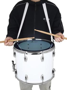 SLADE雷德14寸高腔军鼓专业背架小军鼓乐器学生少先队行进鼓洋鼓