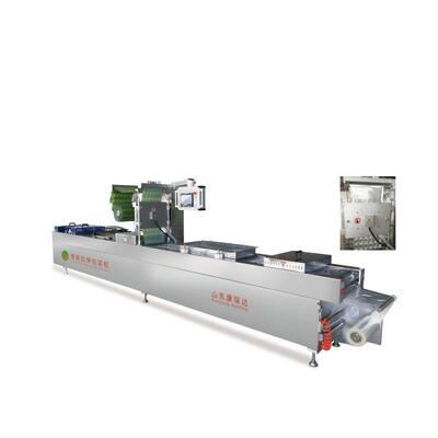 制拉伸膜全自动真空包装机槟榔鱼仔火锅底料全自动真空包装机