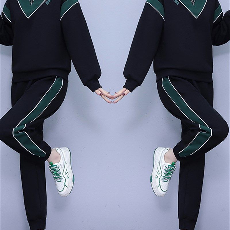 一整套春秋新款长袖卫衣遮肚休闲大码女装中老年设计感两件套套装,女装/女士精品,大码套装,淘宝优惠券,粉丝福利购,淘宝优惠卷