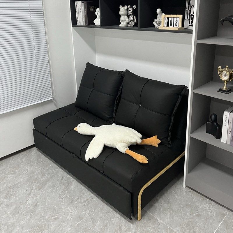 单人沙发床可折叠 北欧小户型午休书房伸缩推拉两用 沙发床1米宽,住宅家具,沙发床,淘宝优惠券,粉丝福利购,淘宝优惠卷