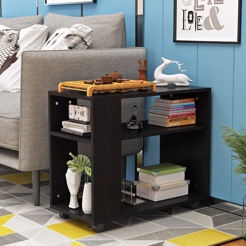 沙发边几简约带轮边柜角几柜客厅侧边储物柜缝隙柜北欧沙发小茶几