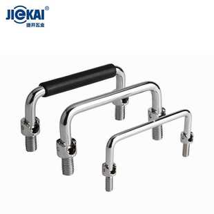 工业设备不锈钢折叠拉手 cabinet handle 304碳钢工具箱电柜把手