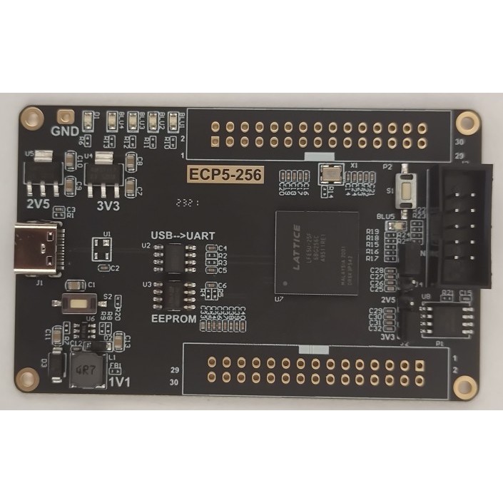 LFE5U-25F-6BG256C LATTICE开发板 ECP5开发板