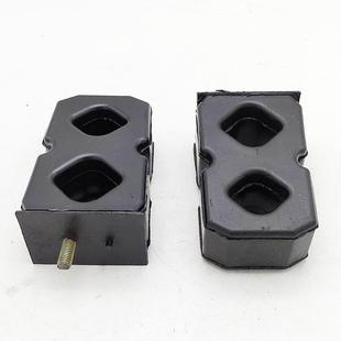 时风自卸车轻卡胶墩 风菱C版D版后板簧缓冲块 胶块减震器胶块缓冲