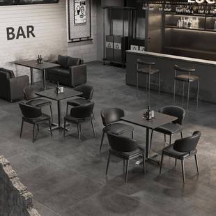 需定制工业风酒吧桌椅组合咖啡厅餐桌餐椅精酿吧酒馆椅子清吧商用