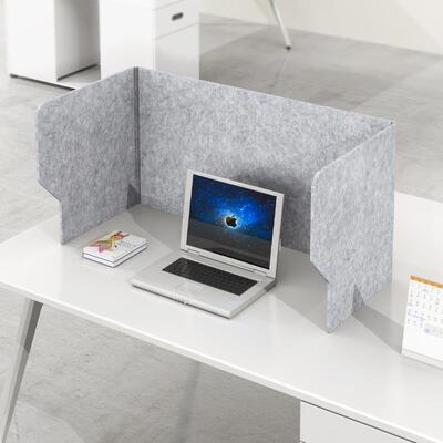 办公桌挡板吸音屏风学生书桌隔断分隔板工位遮光遮阳防飞沫隔离板