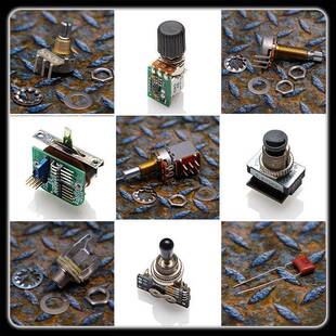 EMG/原厂配件/电位器/档位器/Boost/断音开关/电容/插口/免焊接