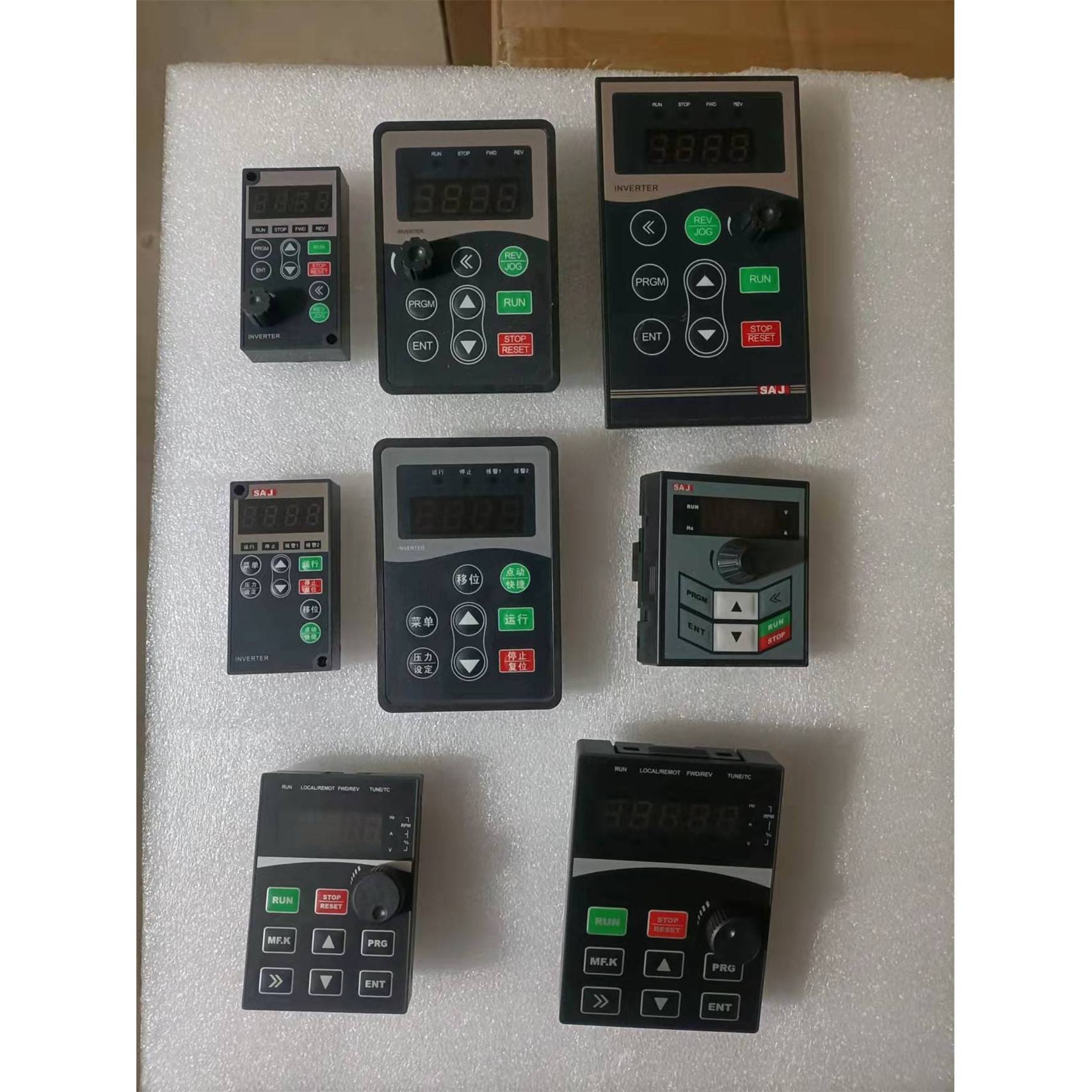 SAJ三晶变频器8000B 8100 ATV13 VM1000B面板/键盘全新原厂