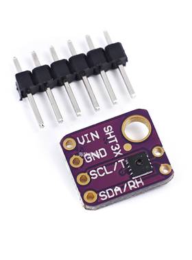 SHT31 SHT41 SHT45数字温湿度传感器模块 I2C 环境检测
