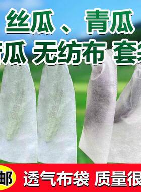 苦瓜套袋不织布丝瓜防虫专用青黄瓜果水瓜网透气果蝇针蜂葡萄加长