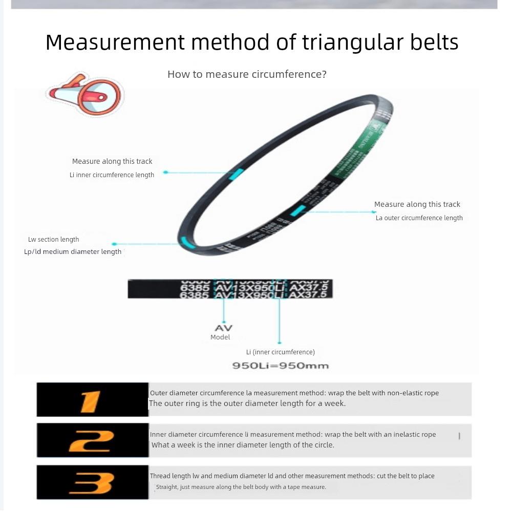 三角带m型英国M14-M72型橡胶传动带a型b型c型D型高耐磨工业机械三