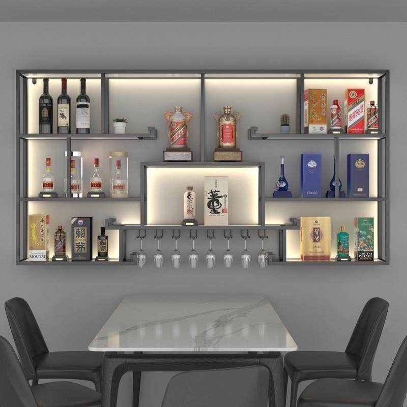 需定制酒吧台酒柜靠墙壁挂式置物架中式铁艺展示架创意饭厅红白洋,商业/办公家具,红酒架/柜,淘宝优惠券,粉丝福利购,淘宝优惠卷