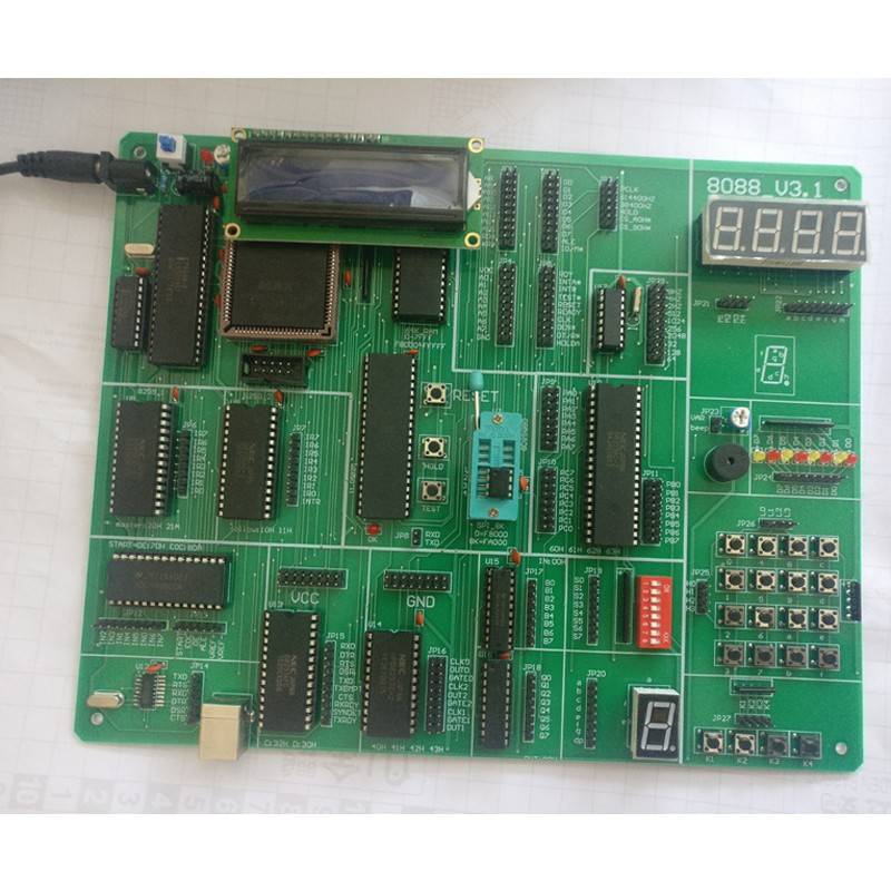 微机原理8088实验板 8086/8088 开发板 十三五规划教材对应实验板