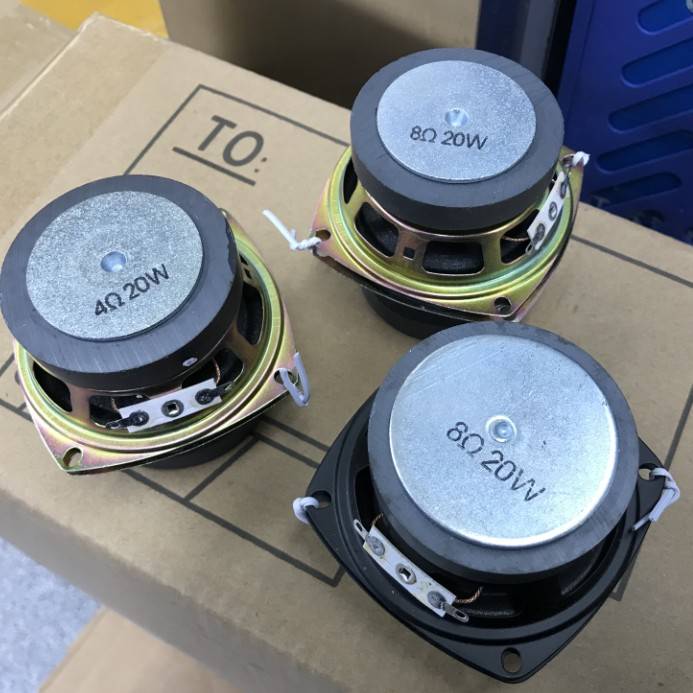 3寸78mm双内磁全频喇叭77mm4欧30W/20W重低音冲程长小音响扬声器